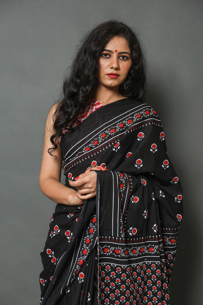 Mul Cotton Saree