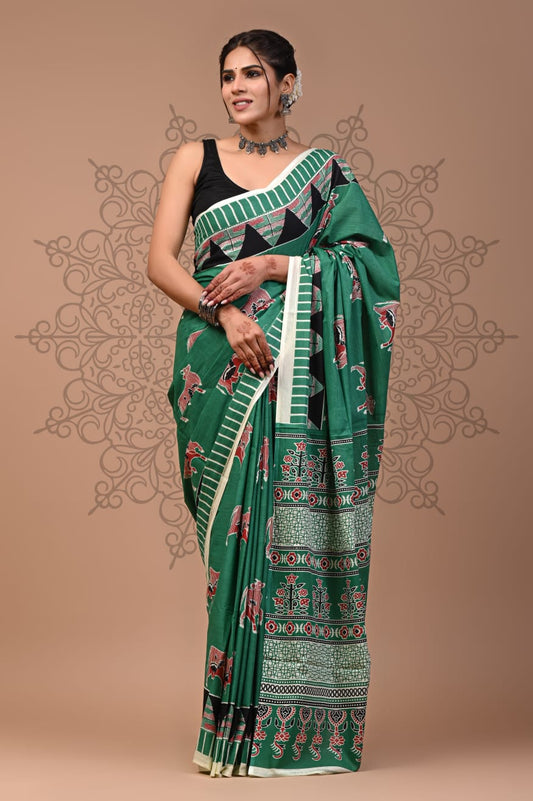 Mul Cotton Saree