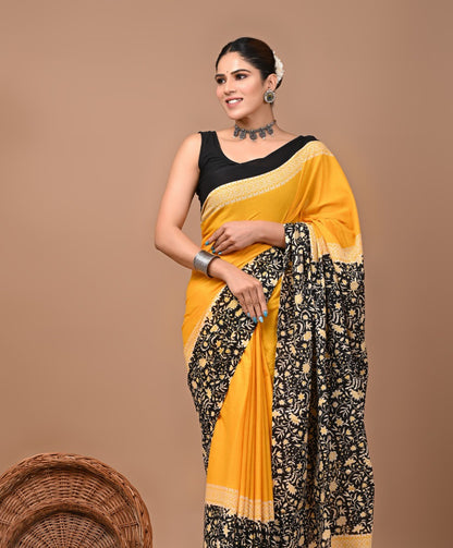 Mul Cotton Saree