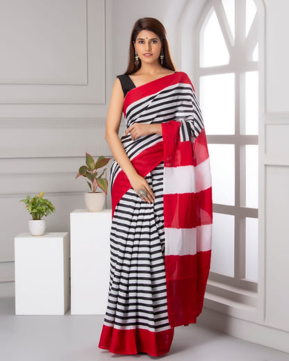 Mul Cotton Saree
