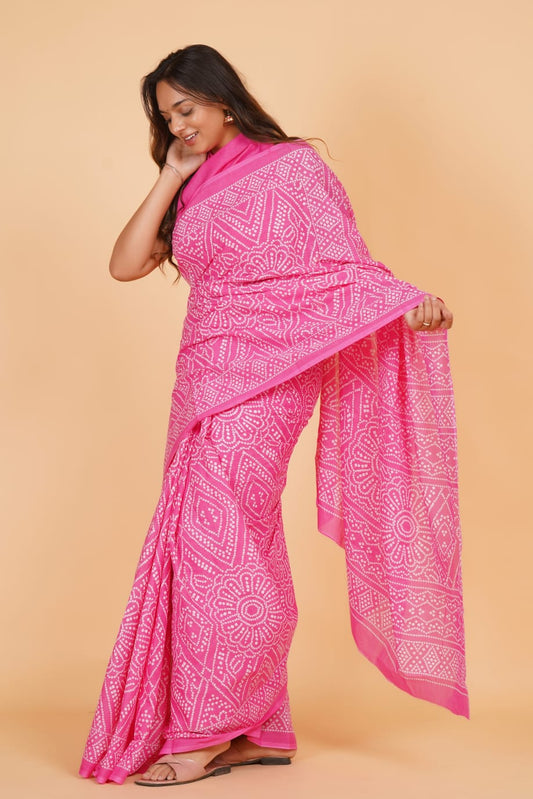Mul Cotton Saree