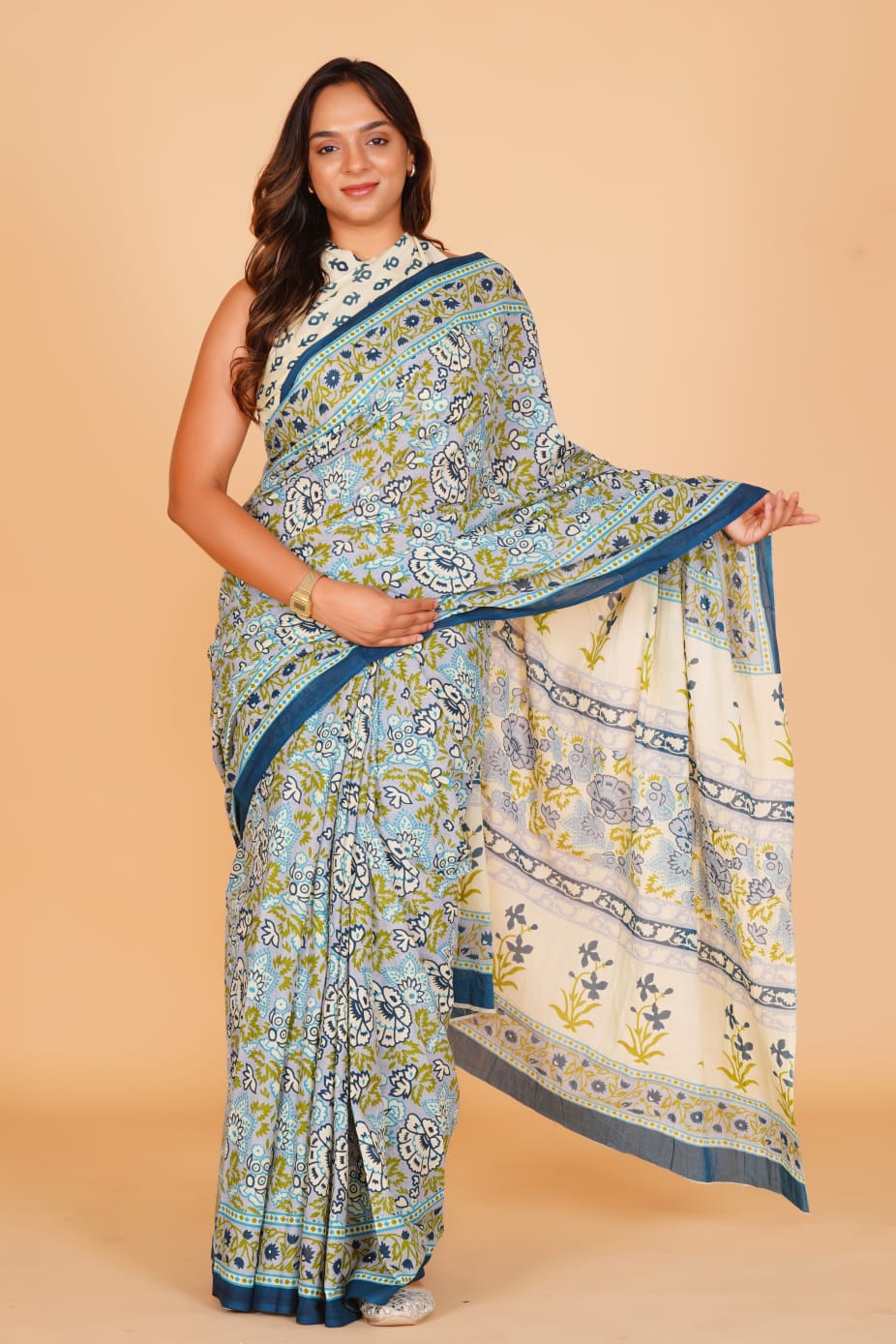 Mul Cotton Saree