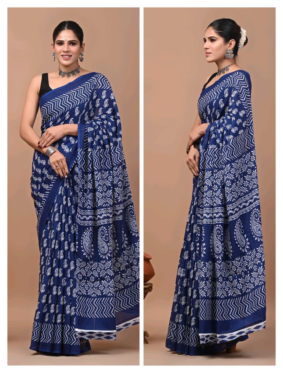 Mul Cotton Saree