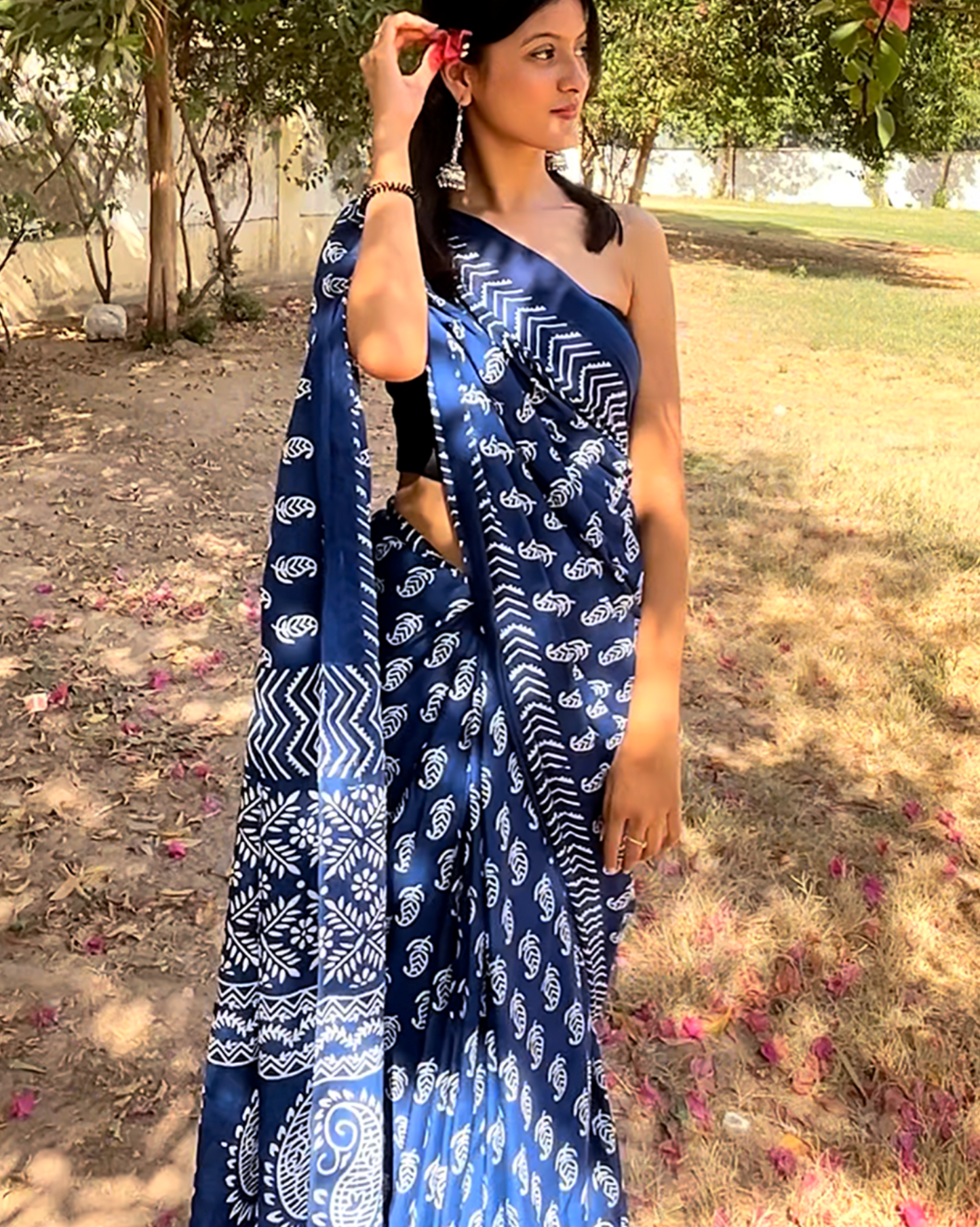 Mul Cotton Saree
