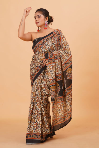 Mul Cotton Saree