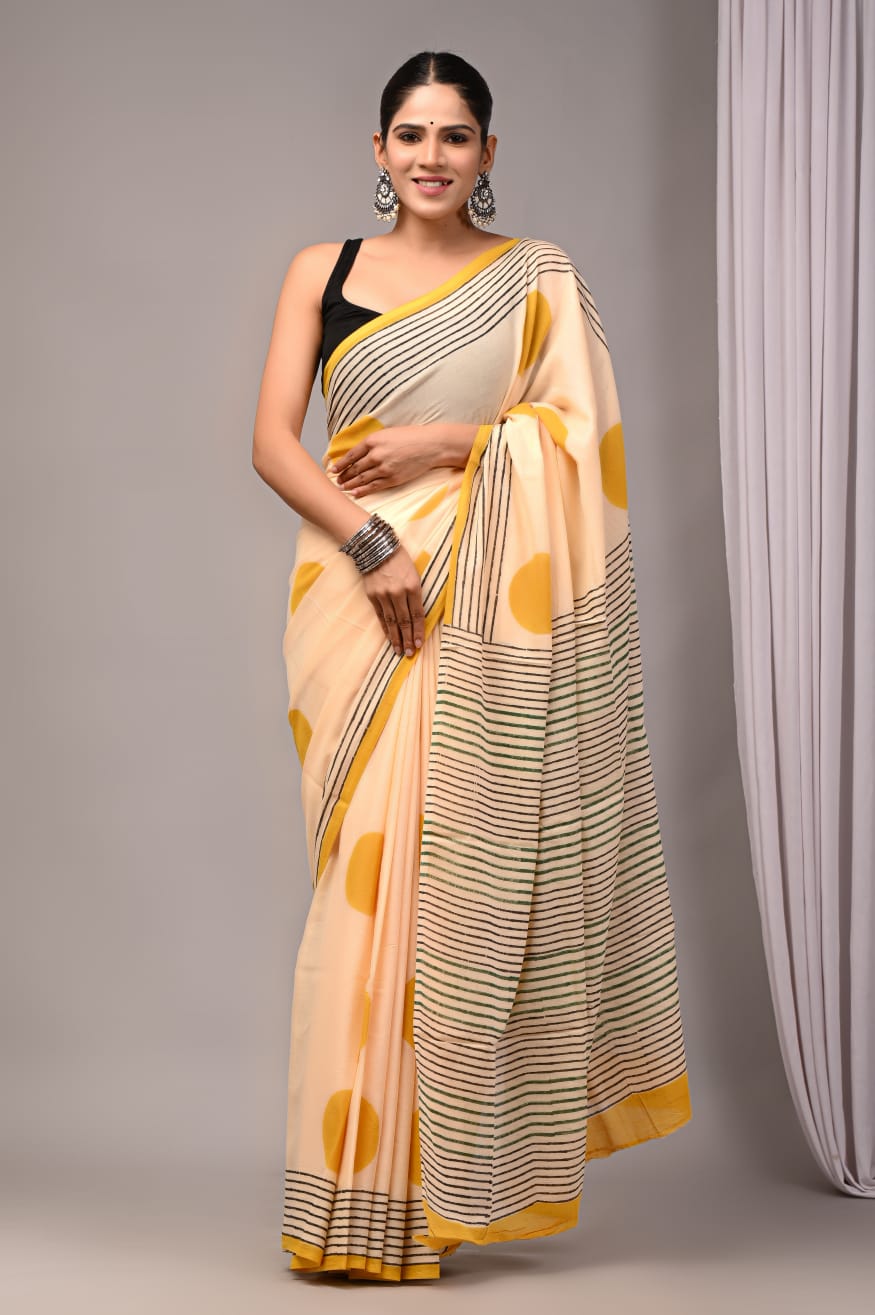 Mul Cotton Saree