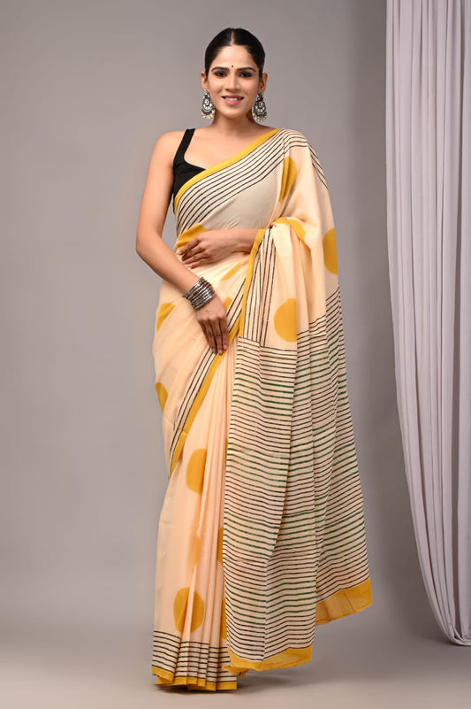 Mul Cotton Saree
