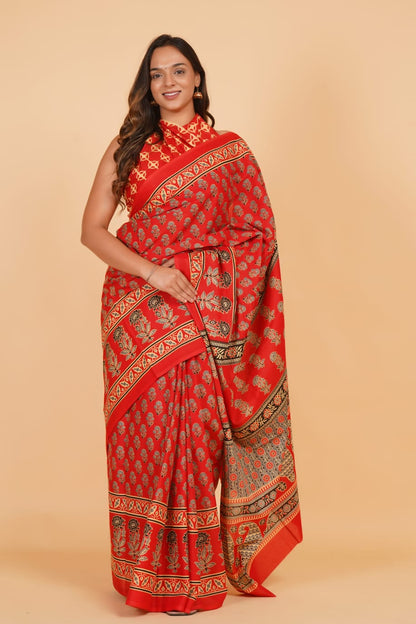 Mul Cotton Saree
