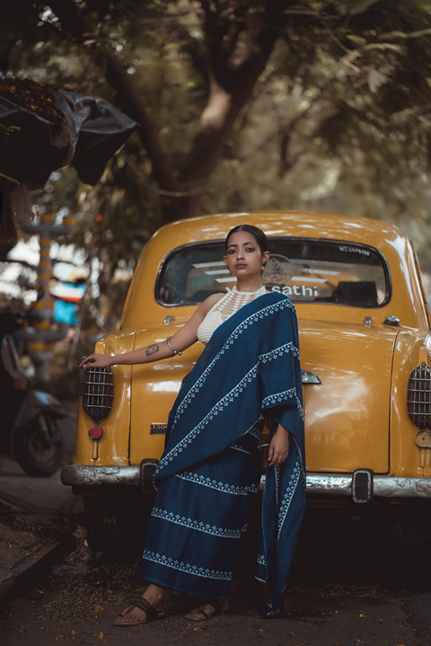 Mul Cotton Saree