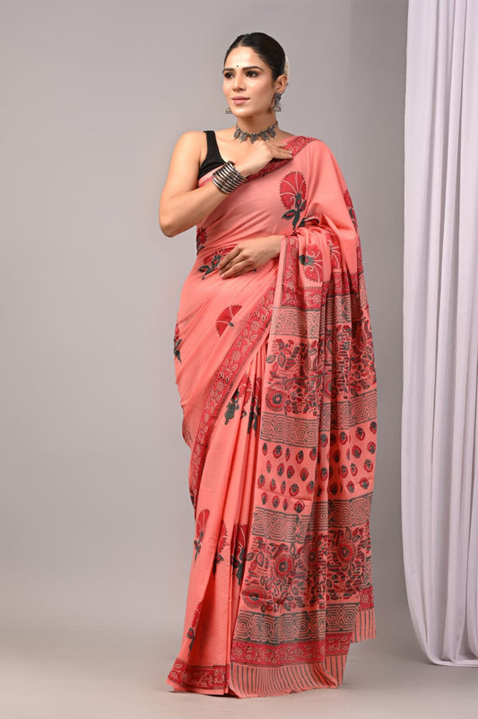 Mul Cotton Saree