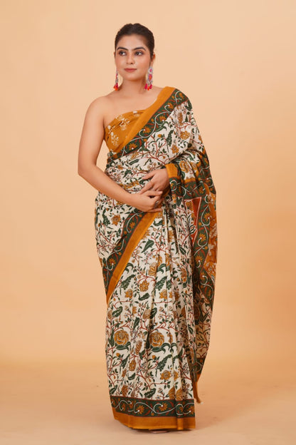 Mul Cotton Saree