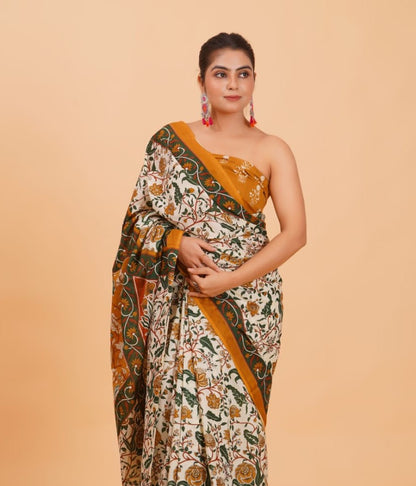 Mul Cotton Saree