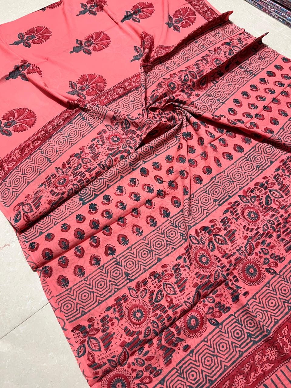 Mul Cotton Saree