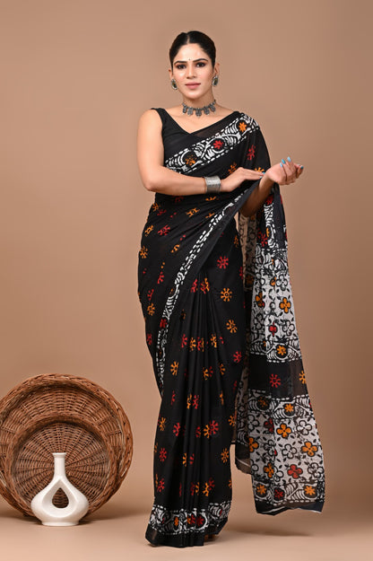 Mul Cotton Saree