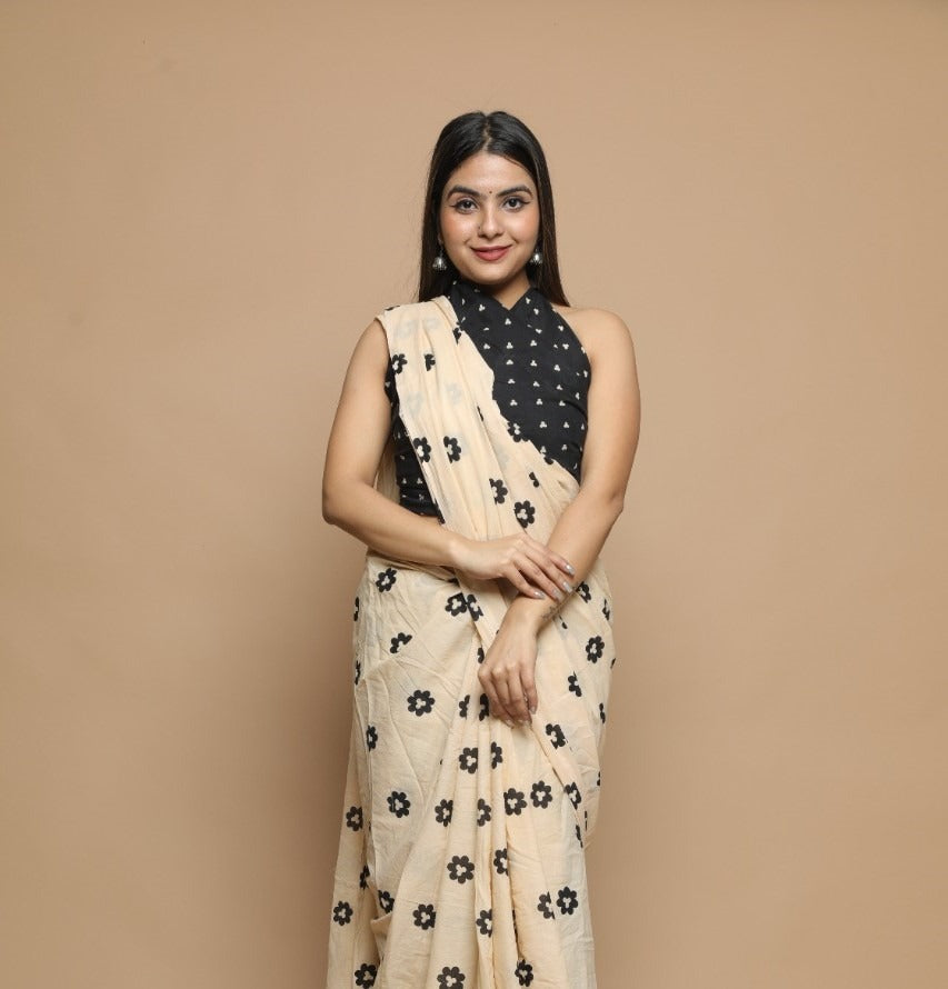 Mul Cotton Saree