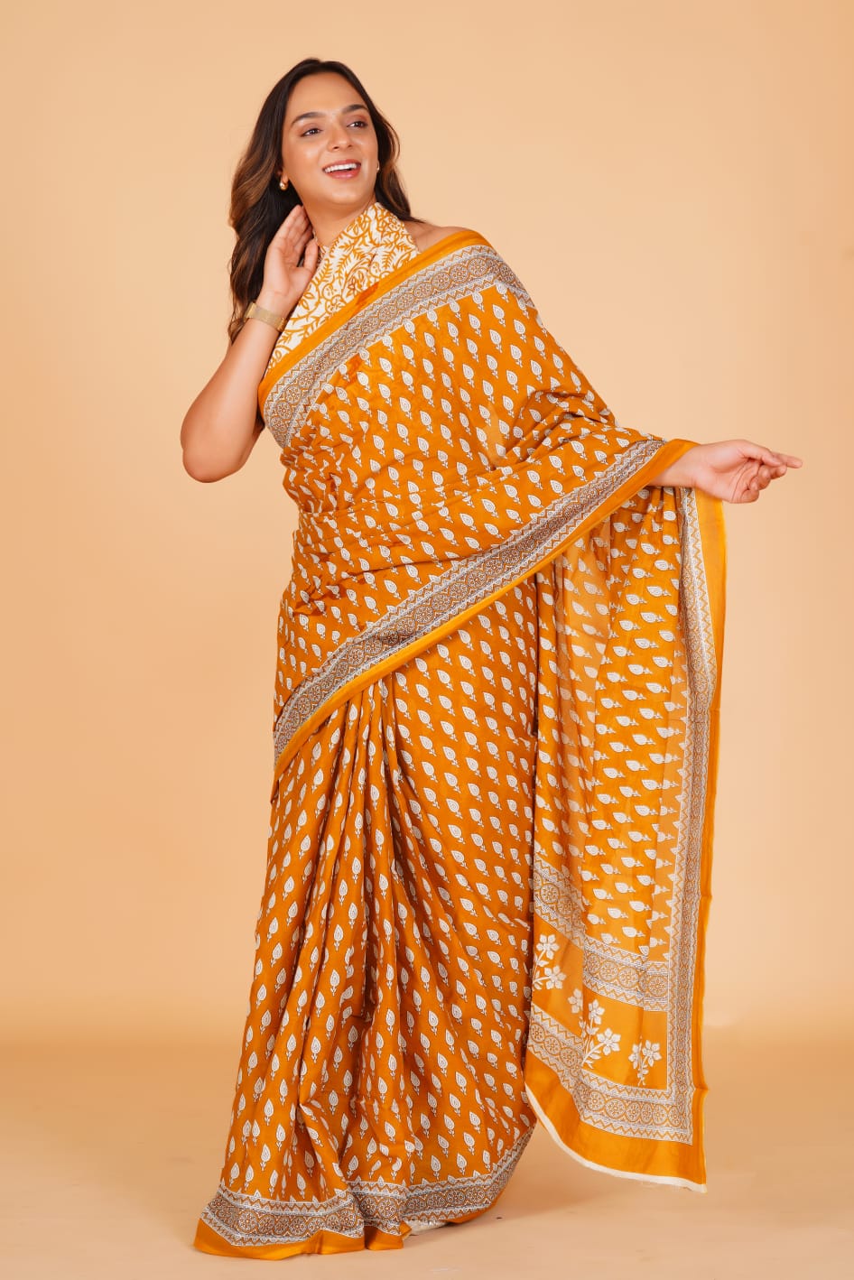 Mul Cotton Saree