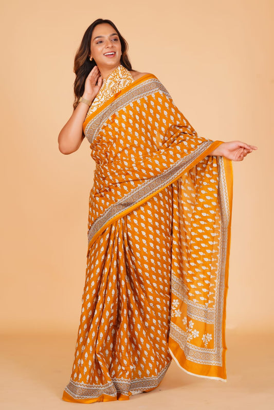 Mul Cotton Saree