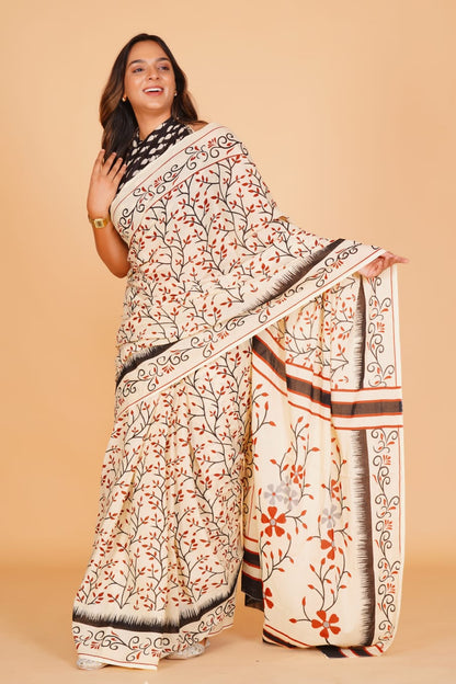 Mul Cotton Saree