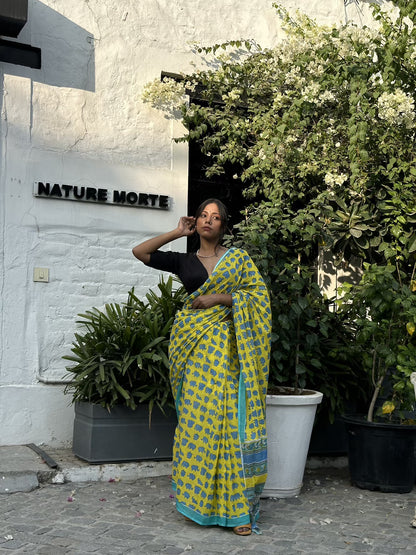 Quirky Mul Cotton Saree