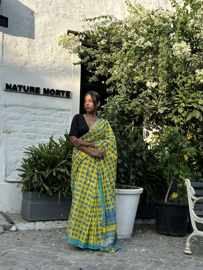 Quirky Mul Cotton Saree