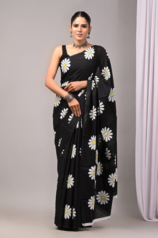 Mul Cotton Saree
