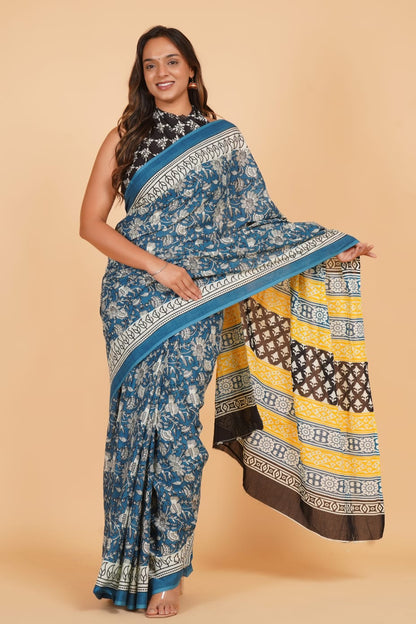 Mul Cotton Saree