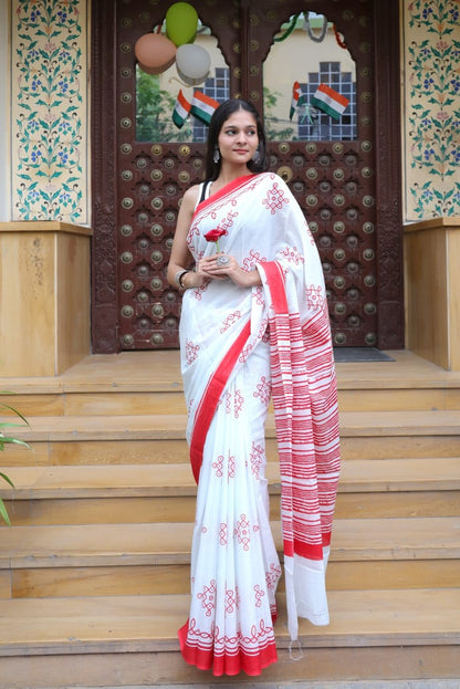 Mul Cotton Saree
