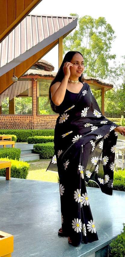 Mul Cotton Saree