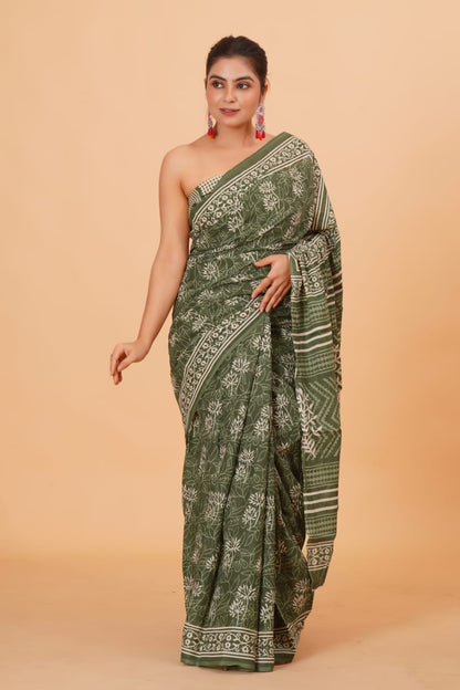 Mul Cotton Saree