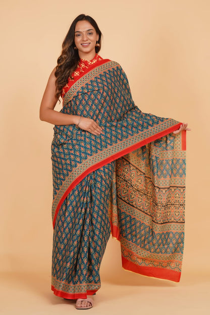 Mul Cotton Saree