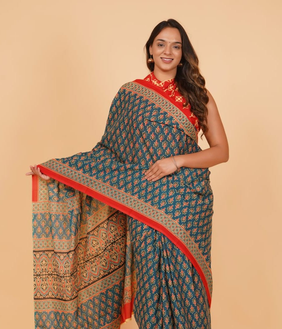 Mul Cotton Saree