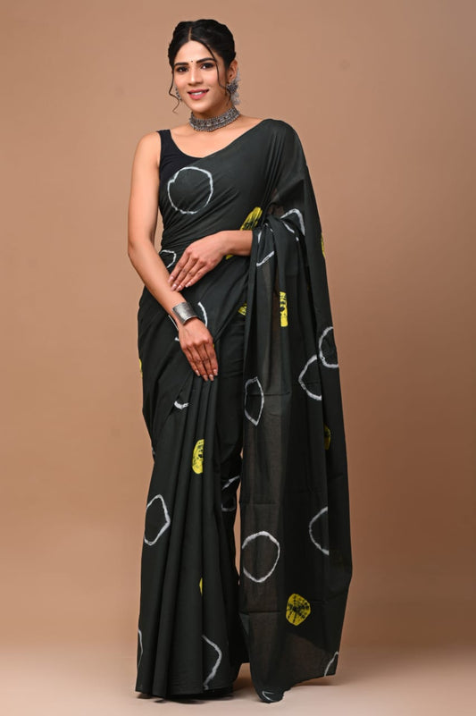 Mul Cotton Saree