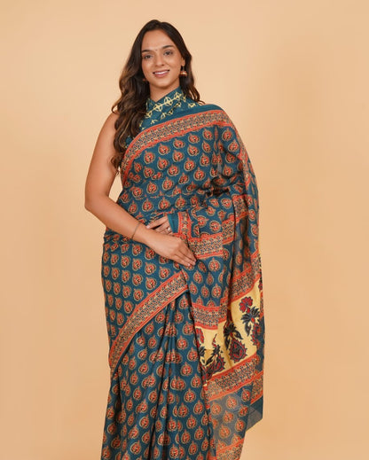Mul Cotton Saree