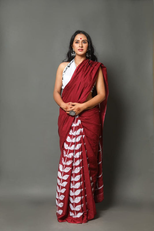 Mul Cotton Saree