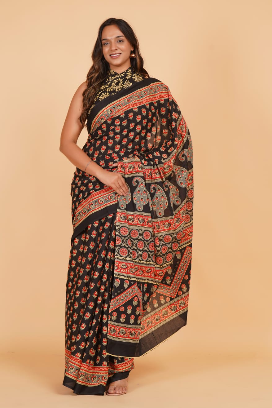 Mul Cotton Saree