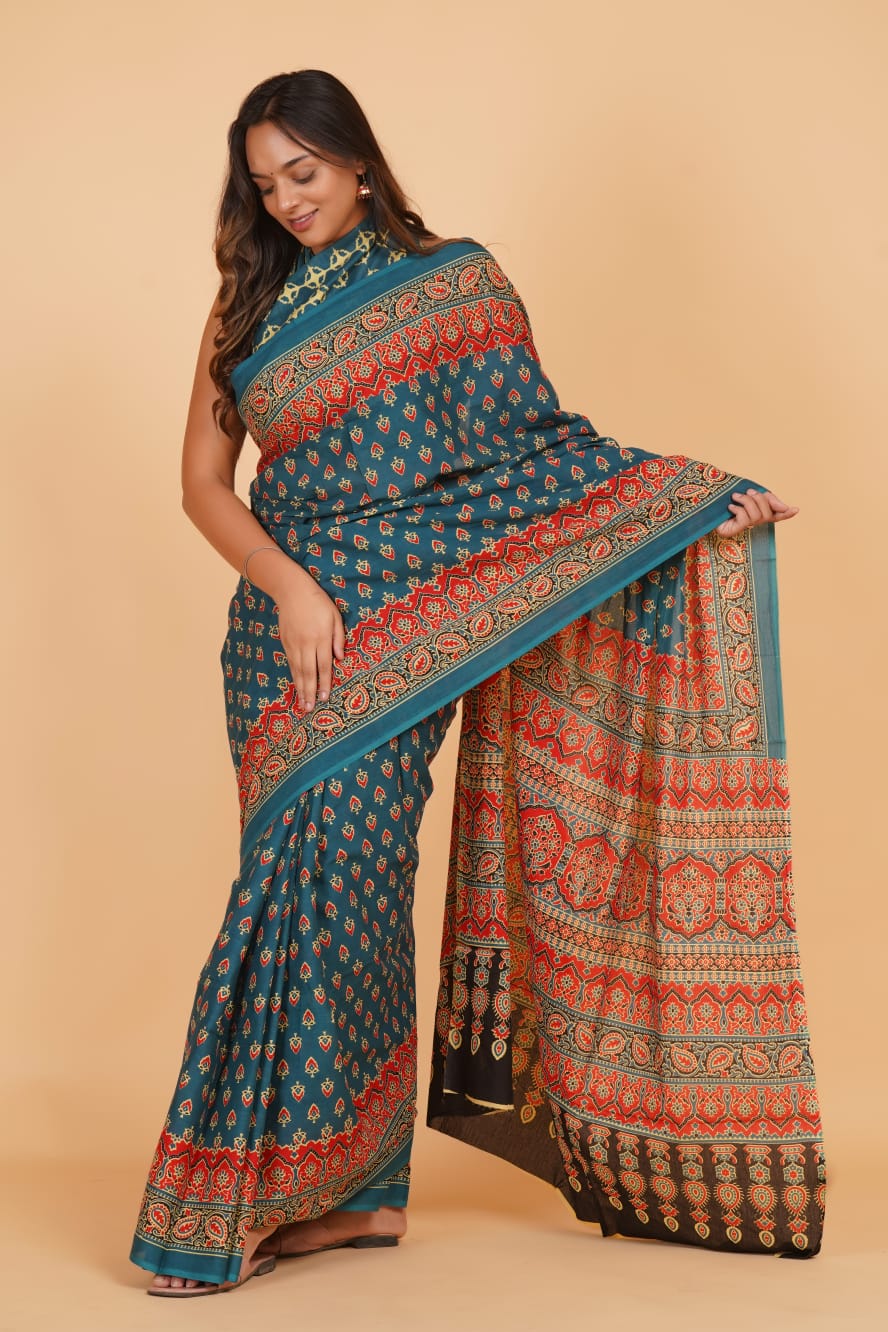 Mul Cotton Saree