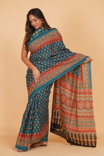 Mul Cotton Saree