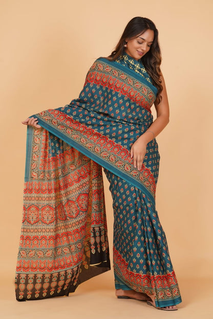 Mul Cotton Saree