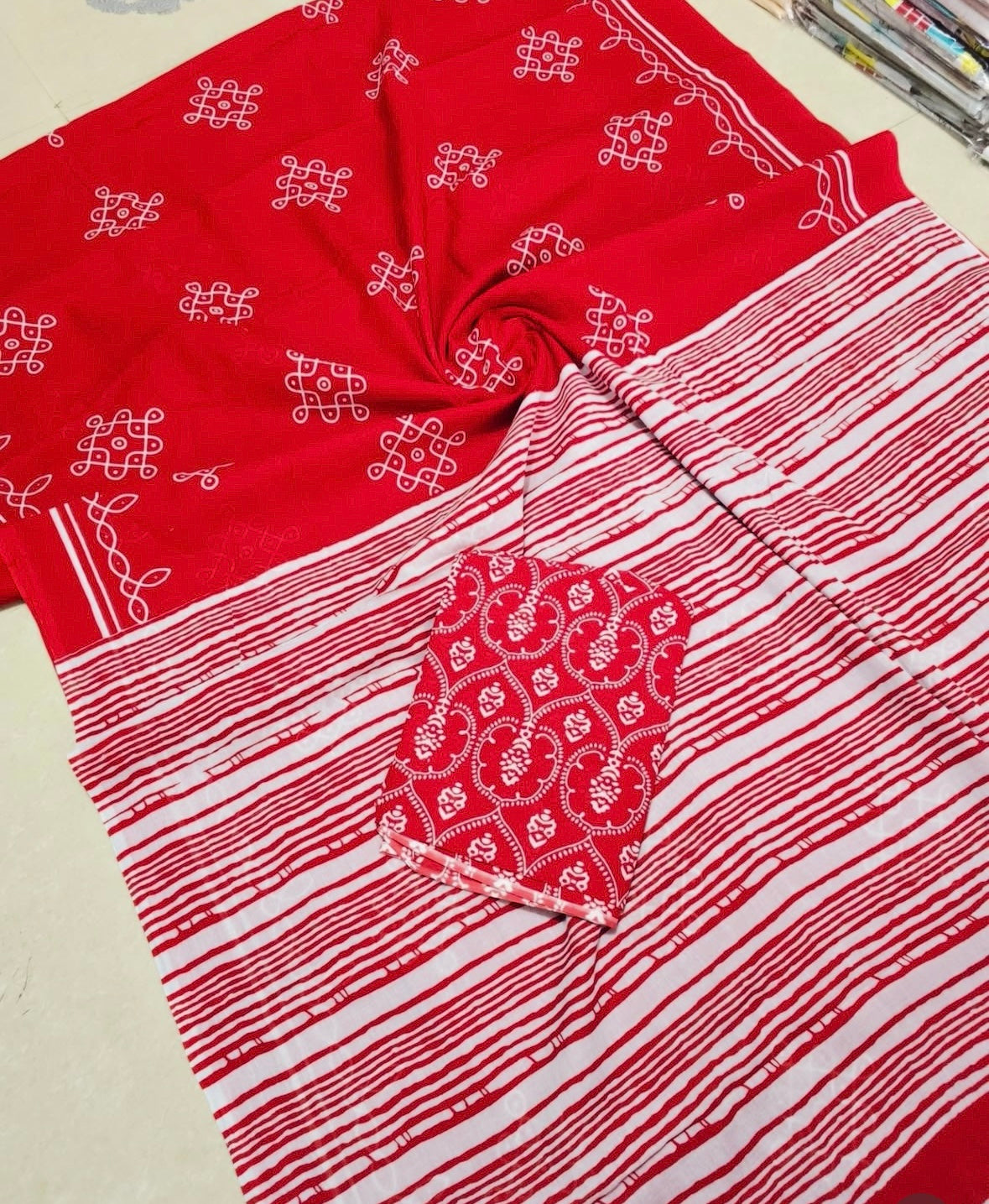 Mul Cotton Saree