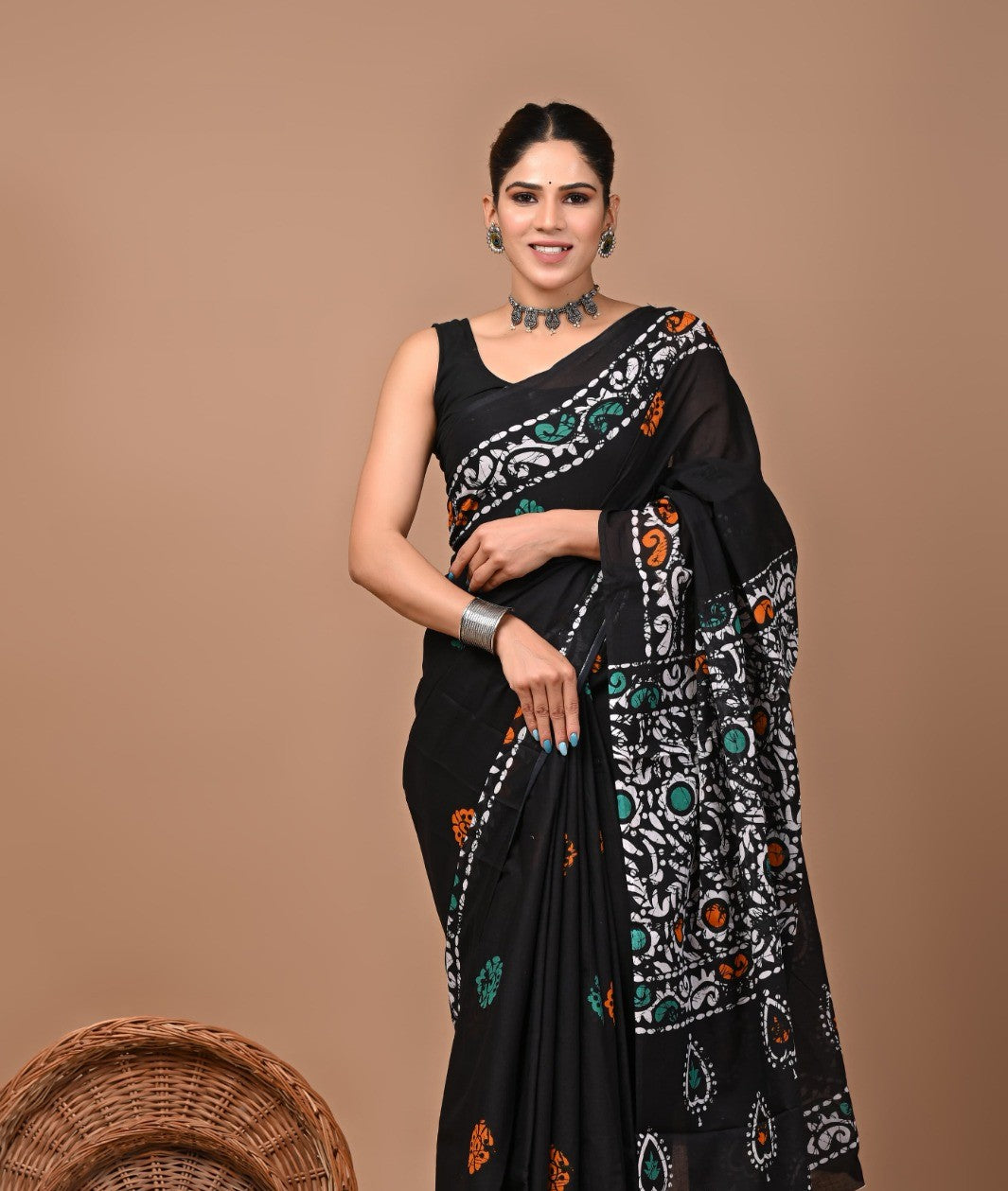 Mul Cotton Saree