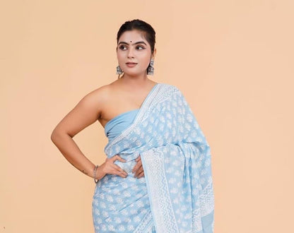 Pure Cotton Saree