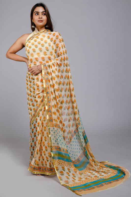Chiffon Saree
