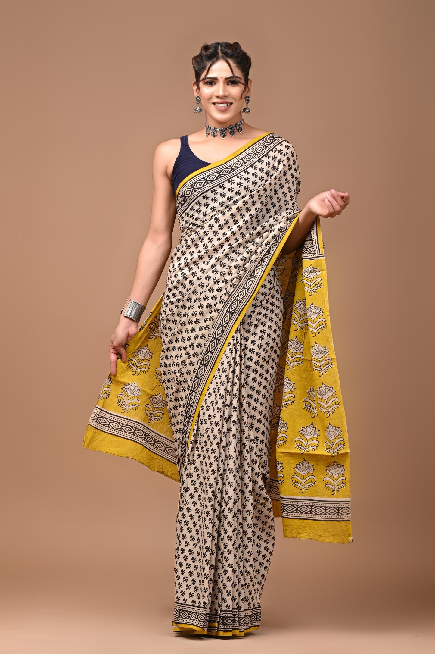 Mul Cotton Saree