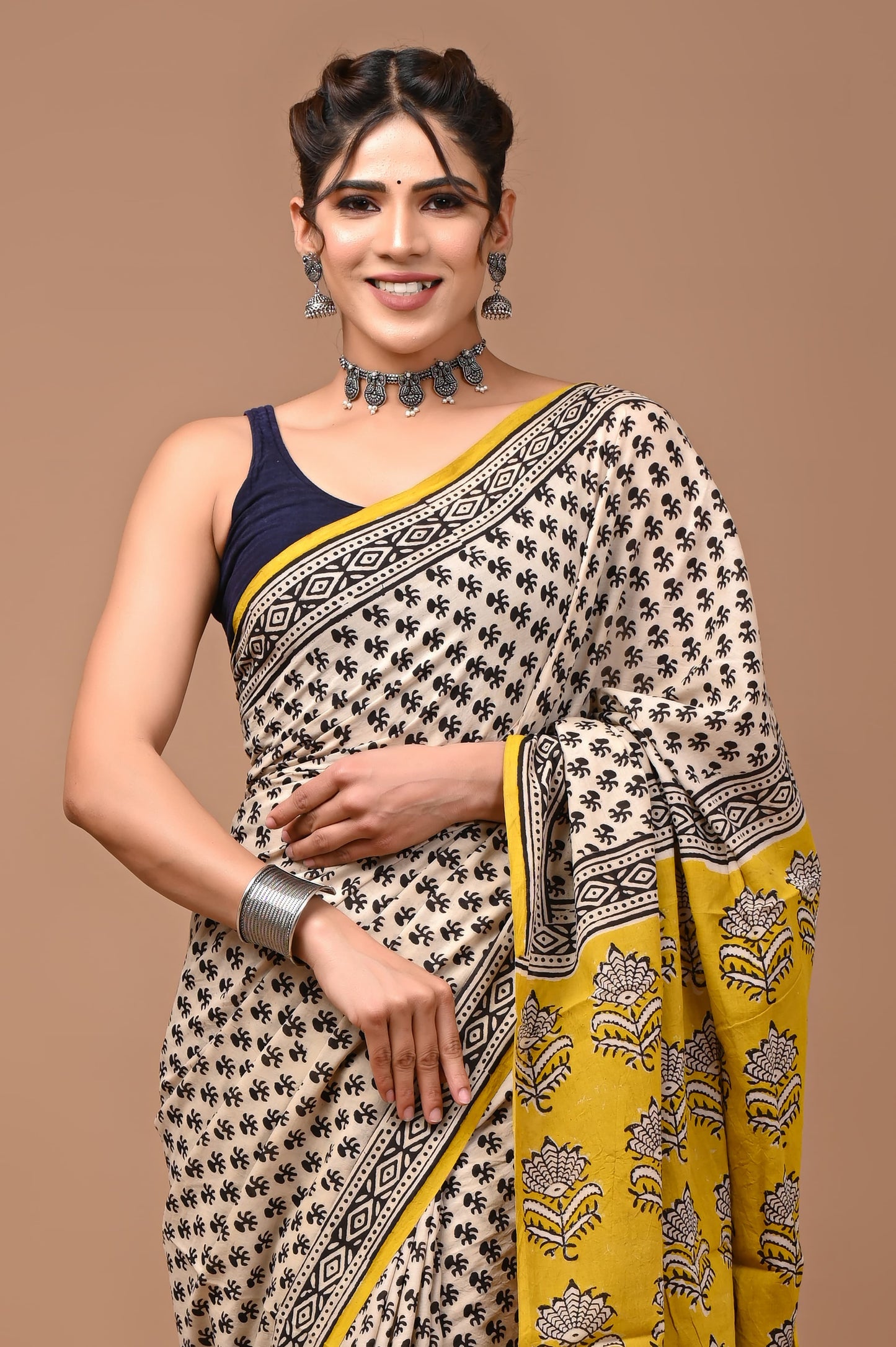 Mul Cotton Saree