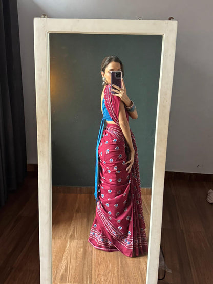 Mul Cotton Saree