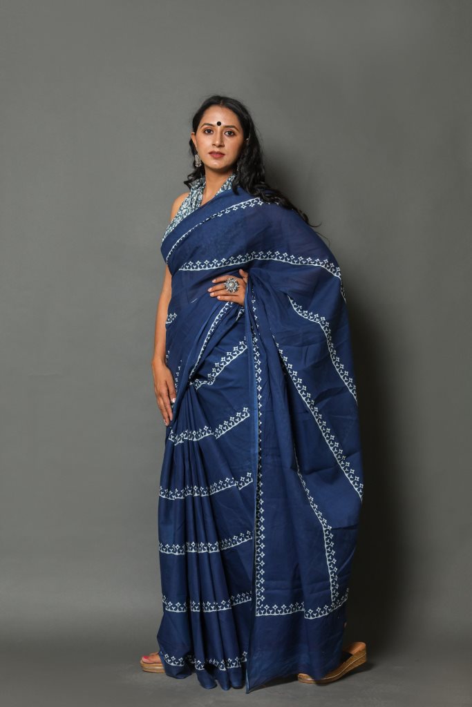 Mul Cotton Saree