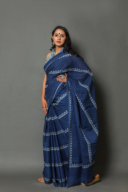 Mul Cotton Saree