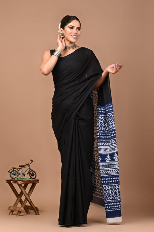 Mul Cotton Saree