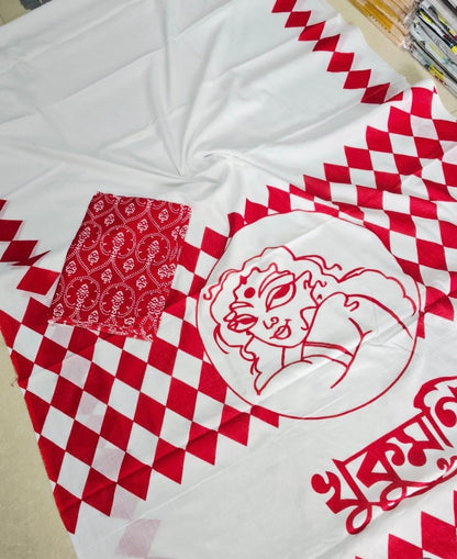 Mul Cotton Saree