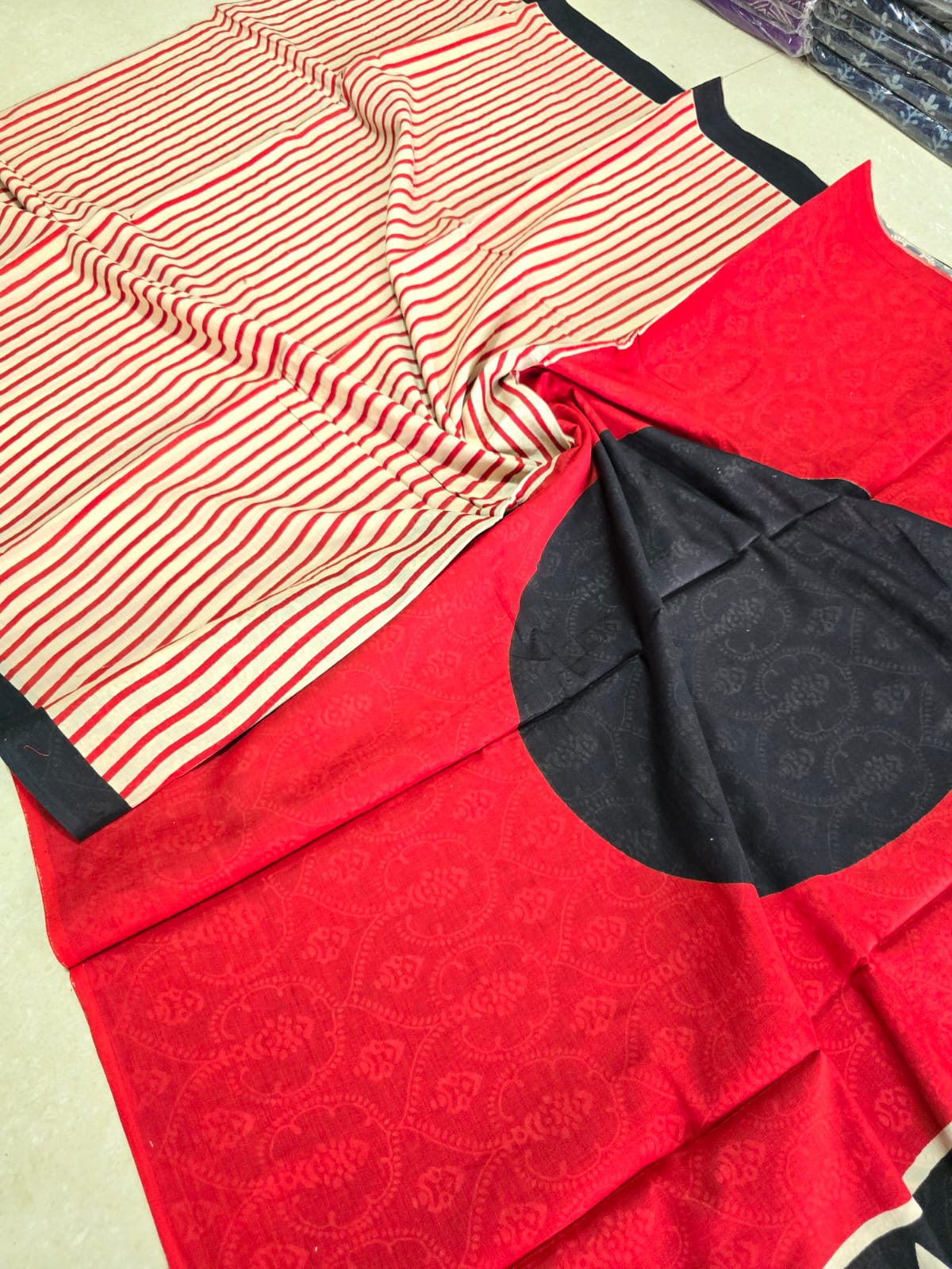 Mul Cotton Saree